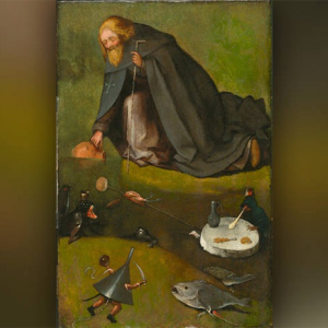 Woestijnvader op nieuw ontdekte Jeroen Bosch