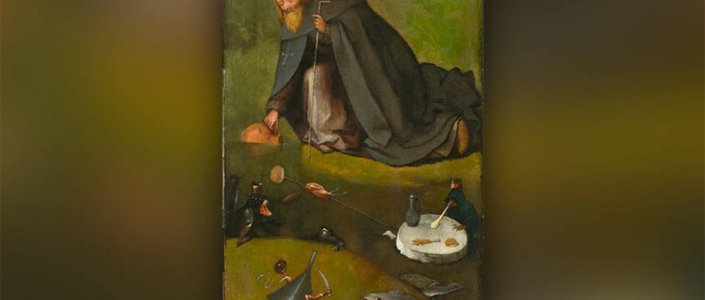 Woestijnvader op nieuw ontdekte Jeroen Bosch